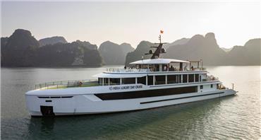 Du thuyền Hera Luxury 5 Sao Vịnh Lan Hạ